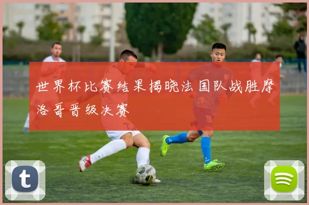 世界杯比赛结果揭晓法国队战胜摩洛哥晋级决赛